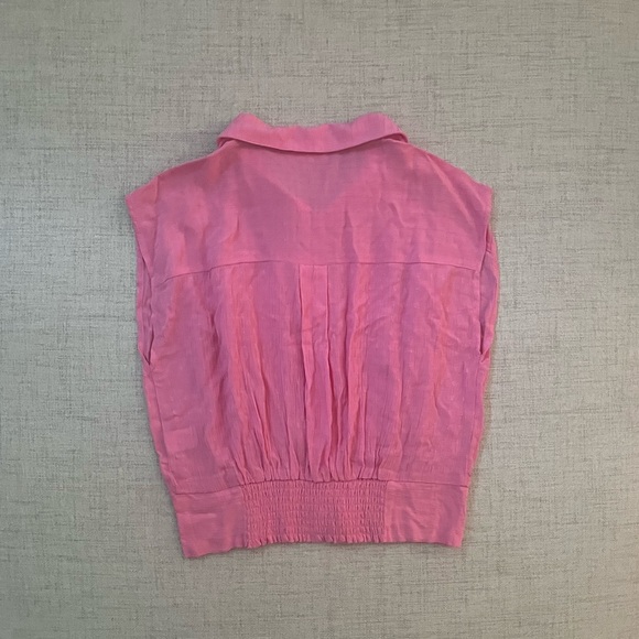 NWT Promesa Women’s Sleeveless Button-Up Top Size Small - Picture 5 of 6